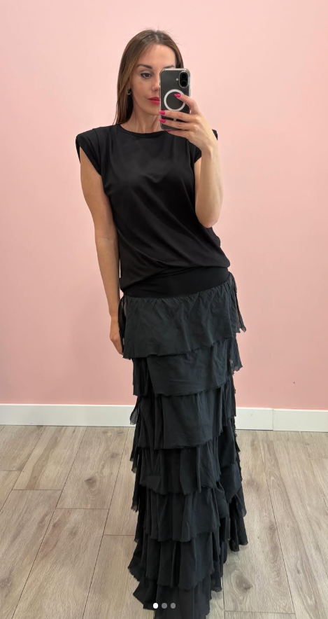 Vestido negro graduacion