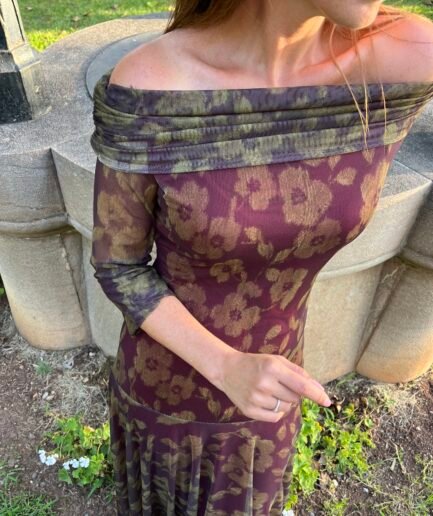 Fiesta | Vestido Gia - detalle derecha | Tu Estilo en Rosa