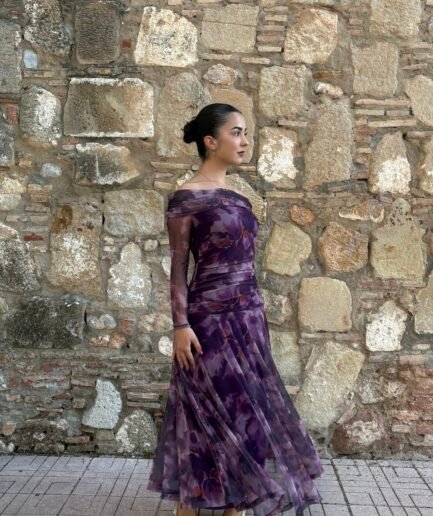 Fiesta | Vestido Lledó - lateral derecha | Tu Estilo en Rosa