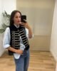 Camisas | Chaleco Gala-terciopelo-marino | Tu Estilo en Rosa