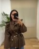 Chaqueta Pilar- marron-frontal Camisas | Chaqueta Pilar- marron-frontal | Tu Estilo en Rosa