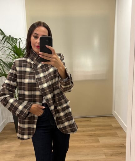 Camisas | Chaqueta Vichy-cuadros-americana | Tu Estilo en Rosa