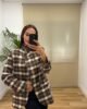 Camisas | Chaqueta Vichy-frontal-americana | Tu Estilo en Rosa