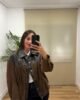 Camisas | Chaqueta Silvia-marrón-flecos | Tu Estilo en Rosa