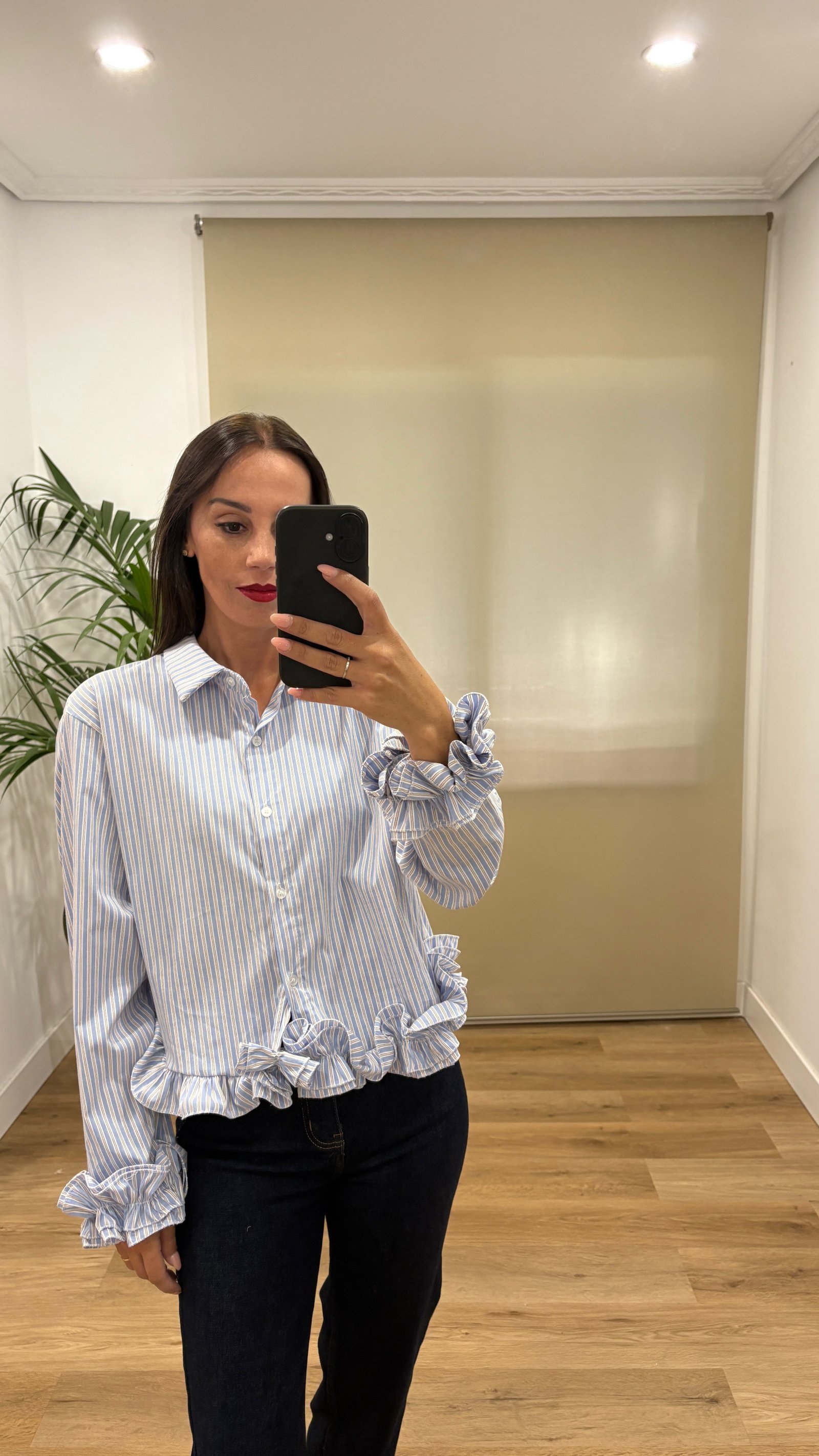Camisas | Camisa Eva - frontal cerca | Tu Estilo en Rosa