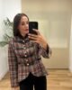 Chaqueta Verta-cuadros Casual | Chaqueta Verta-cuadros | Tu Estilo en Rosa