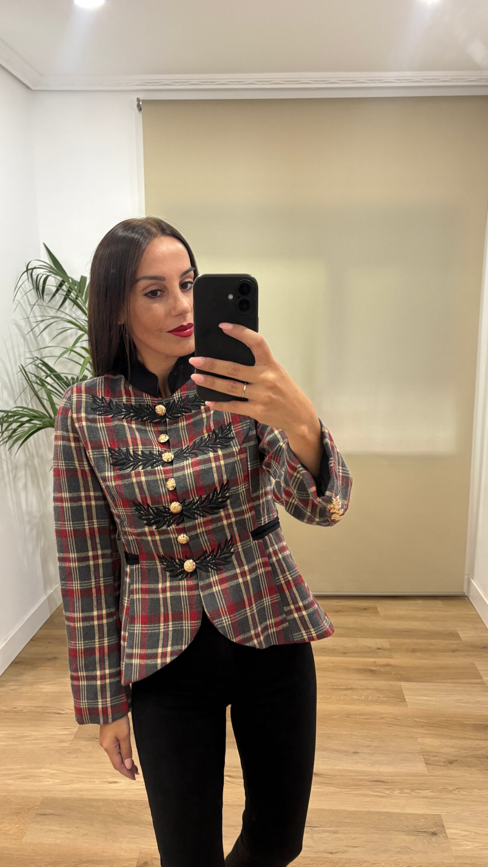 Chaqueta Verta-cuadros Casual | Chaqueta Verta-cuadros | Tu Estilo en Rosa