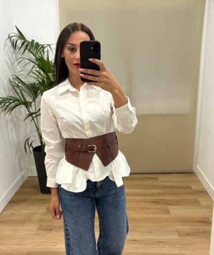 Camisas | Camisa Irene-blanca | Tu Estilo en Rosa