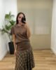 Falda Carlota-marrón-picos Casual | Falda Carlota-marrón-picos | Tu Estilo en Rosa