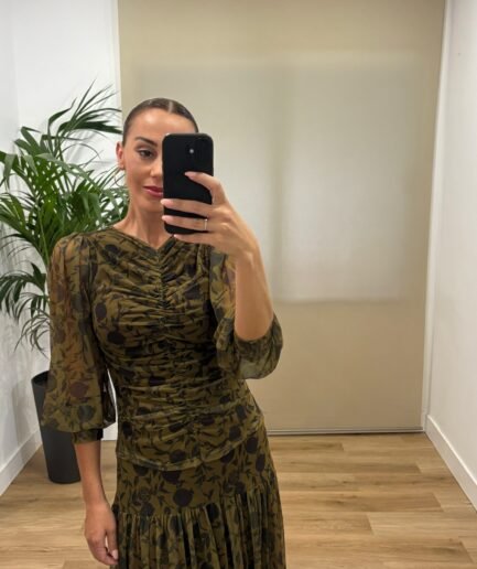 Conjuntos | Conjunto Daniela-frontal-verde | Tu Estilo en Rosa