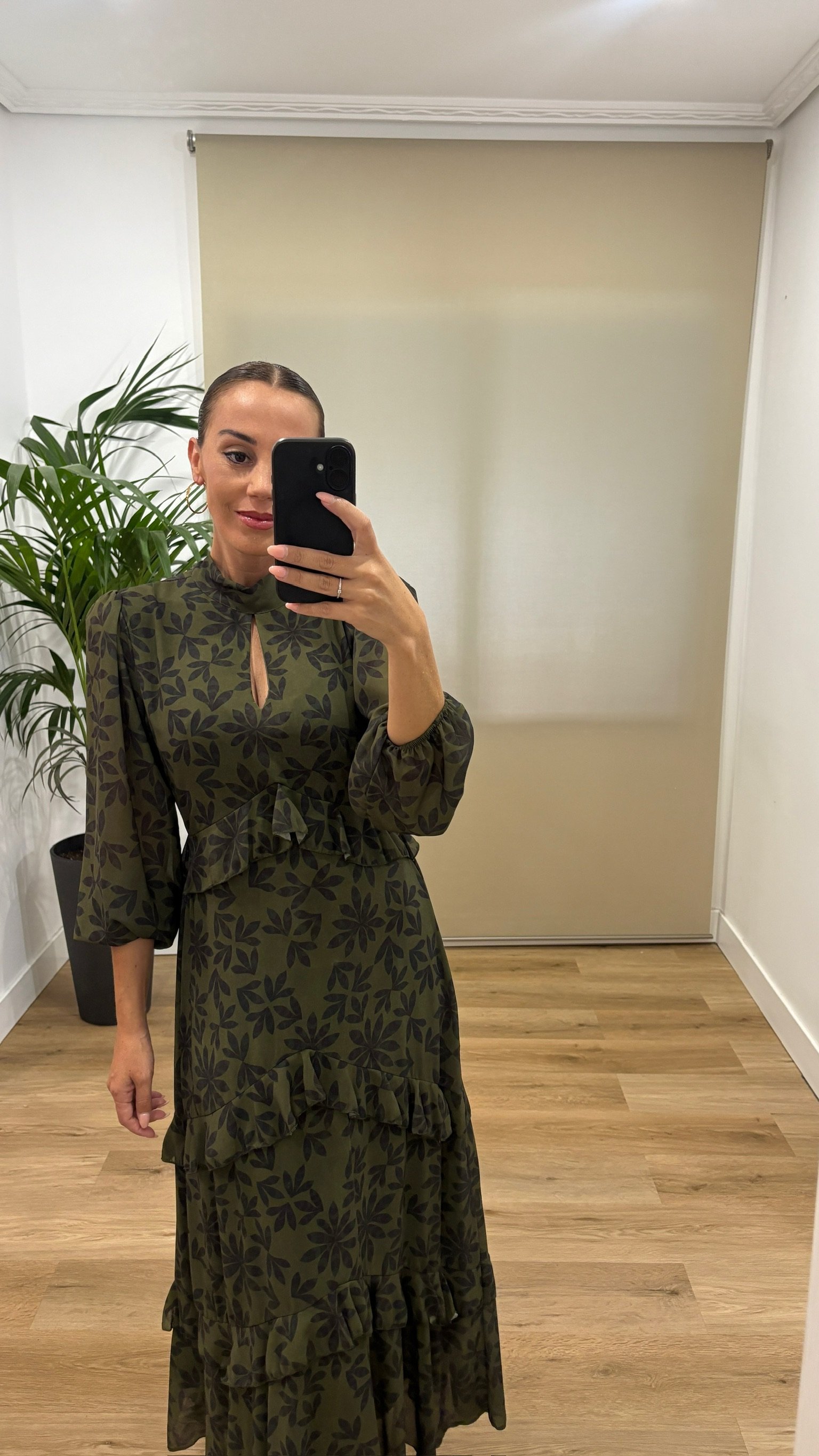 Vestido Luisa-frontal-verde Vestidos | Vestido Luisa-frontal-verde | Tu Estilo en Rosa