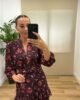 Vestidos | Vestido Iris-frontal- granate | Tu Estilo en Rosa