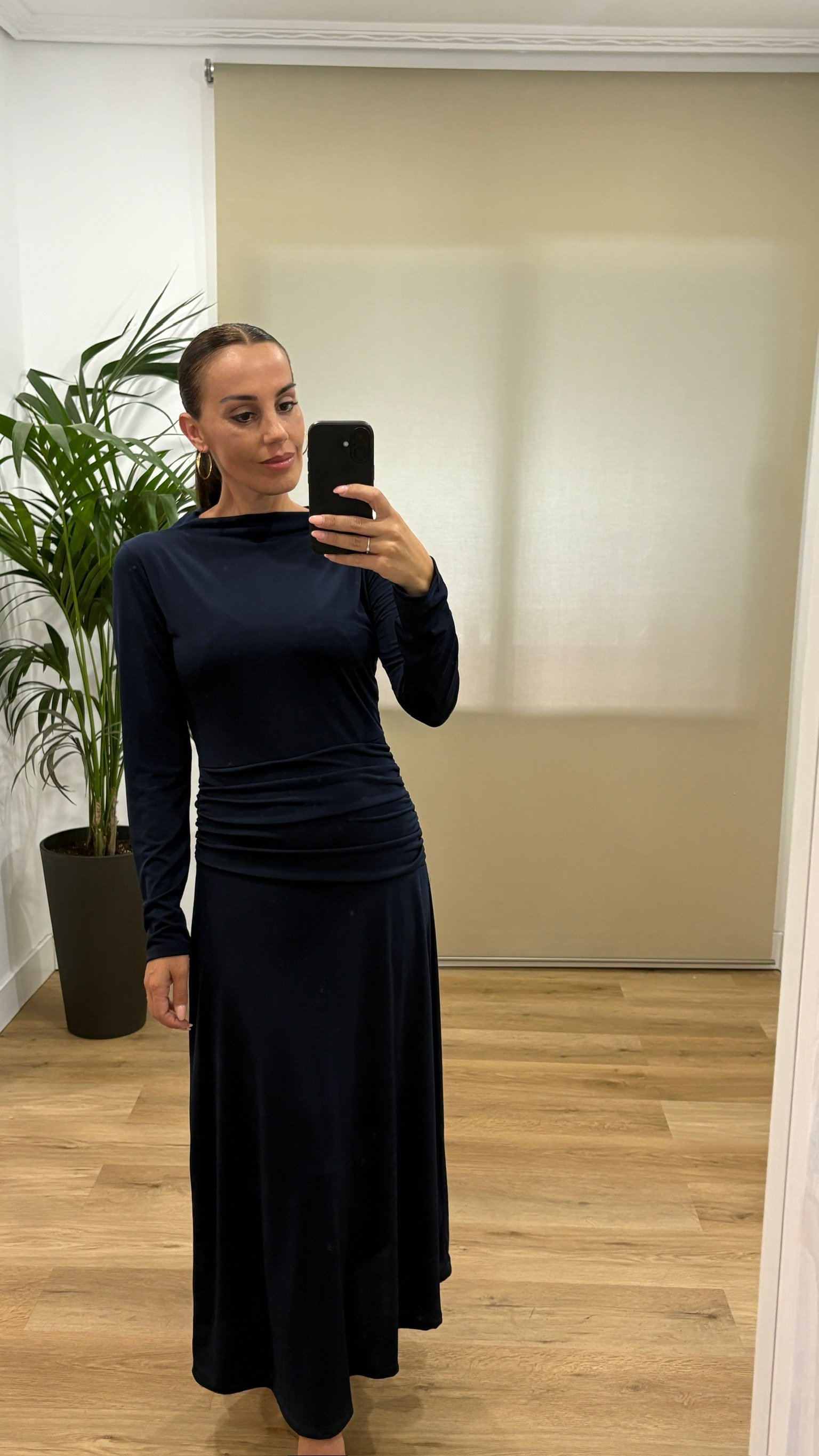 Vestido Rosana-lateral-azul Fiesta | Vestido Rosana-lateral-azul | Tu Estilo en Rosa