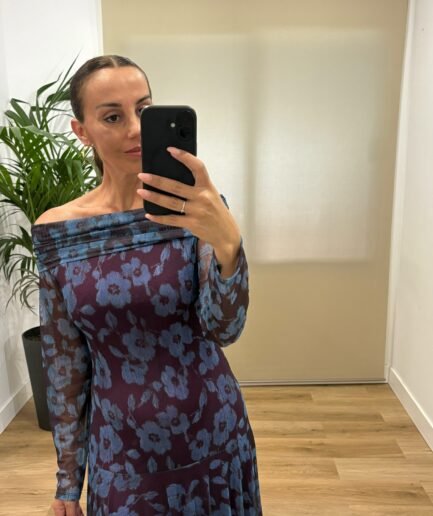 Vestidos | Vestido Gia-frontal- azul | Tu Estilo en Rosa