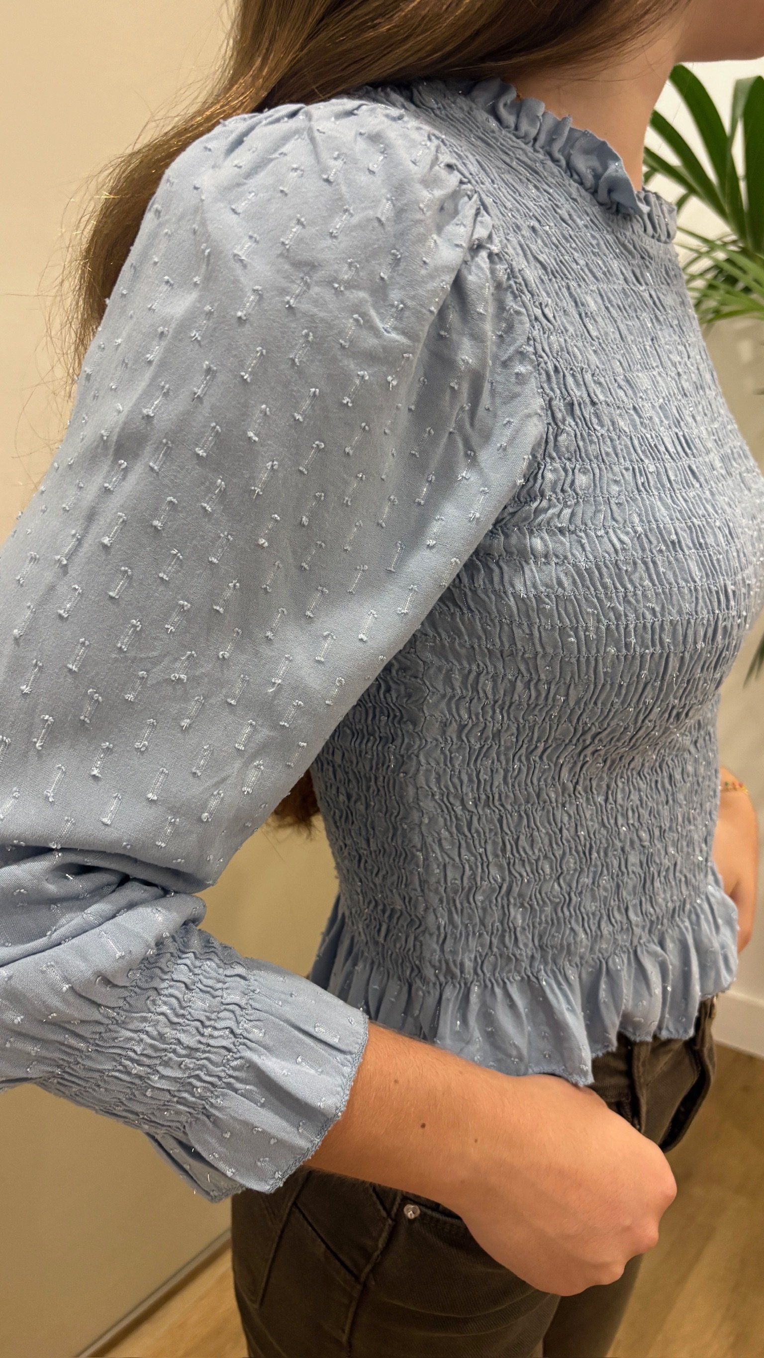 Teen | Camisa Estrella-lateral-celeste | Tu Estilo en Rosa