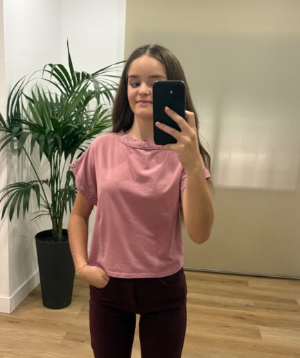 Teen | Camiseta Zoe- Rosa | Tu Estilo en Rosa