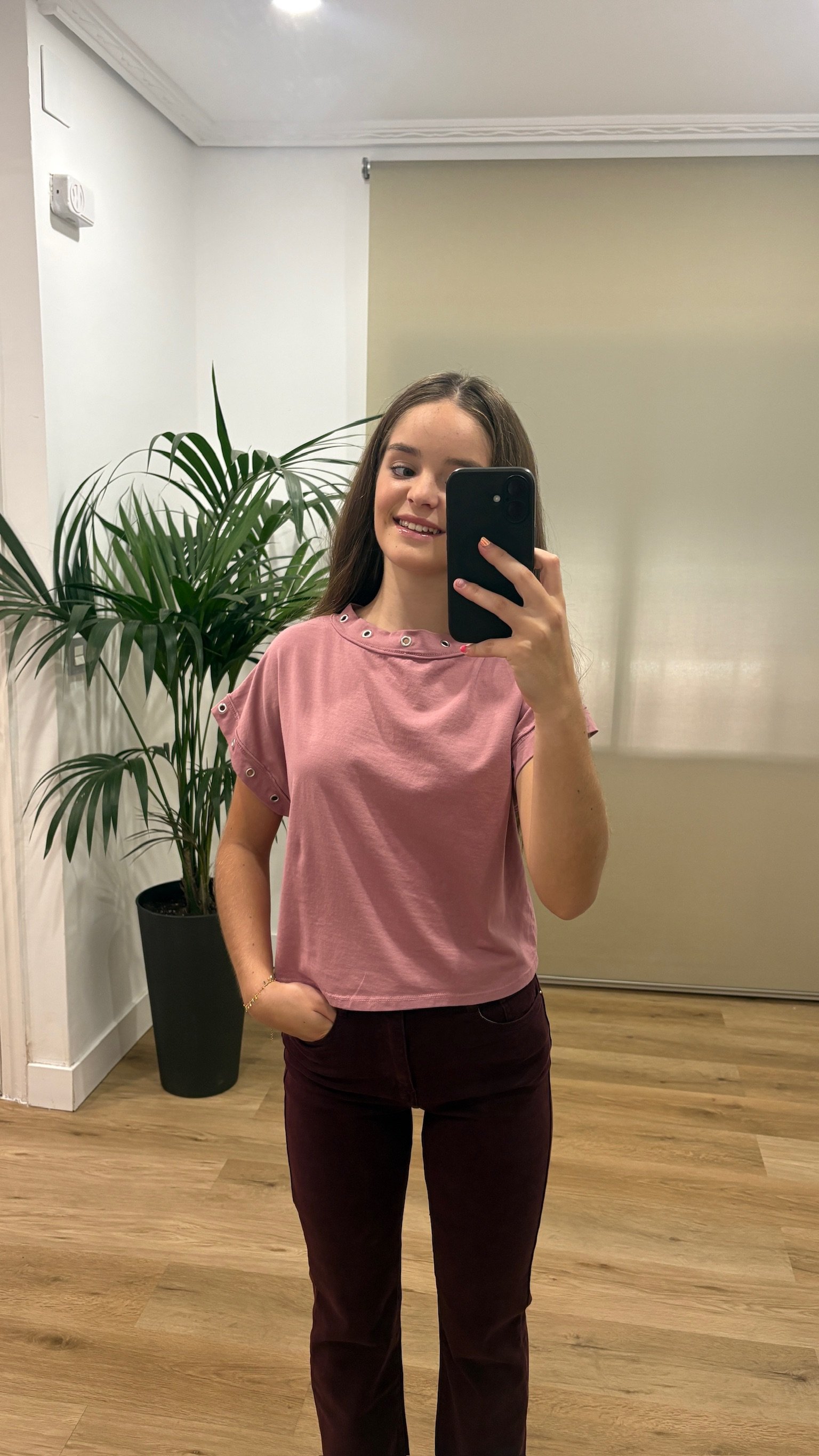 Camisetas | Camiseta Zoe - Rosa | Tu Estilo en Rosa