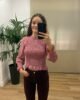Camisetas | Camisa Estrella-frontal-rosa | Tu Estilo en Rosa