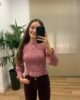 Camisetas | Camisa Estrella-frontal-rosa | Tu Estilo en Rosa